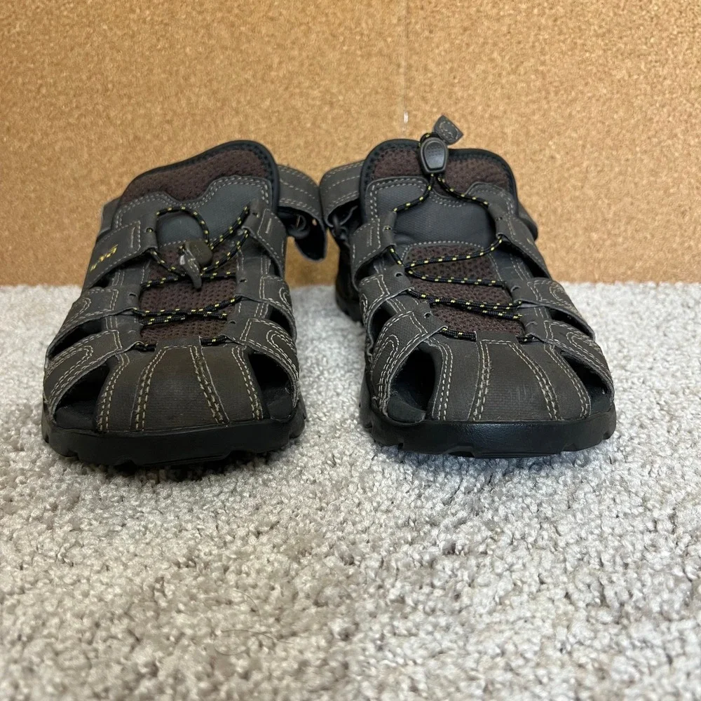 Teva Forebay Water Sandal Mens 9 Brown Adjustable Strap Quick‎ Dry - Picture 4 of 6